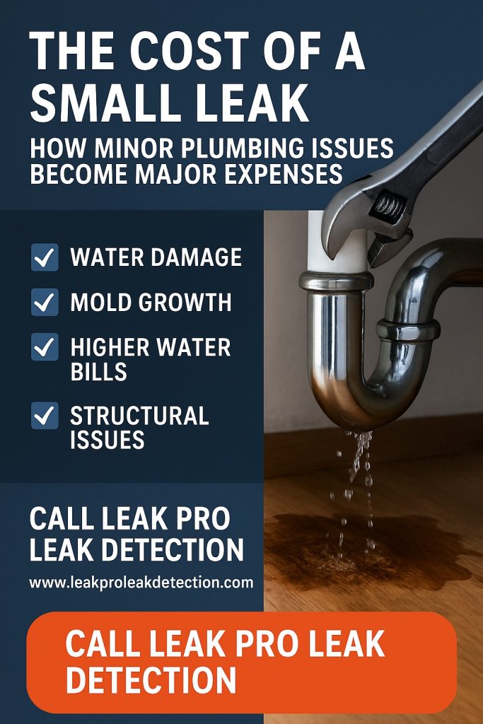 The Cost of a Small Leak