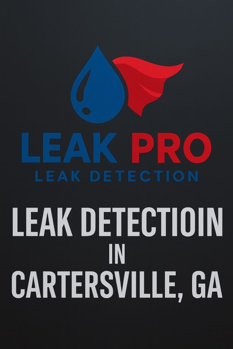 Leak Detection in Cartersville, GA