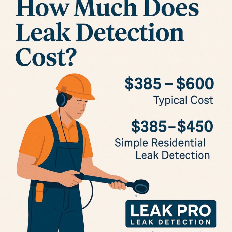 Home Much Does Leak Detection Cost