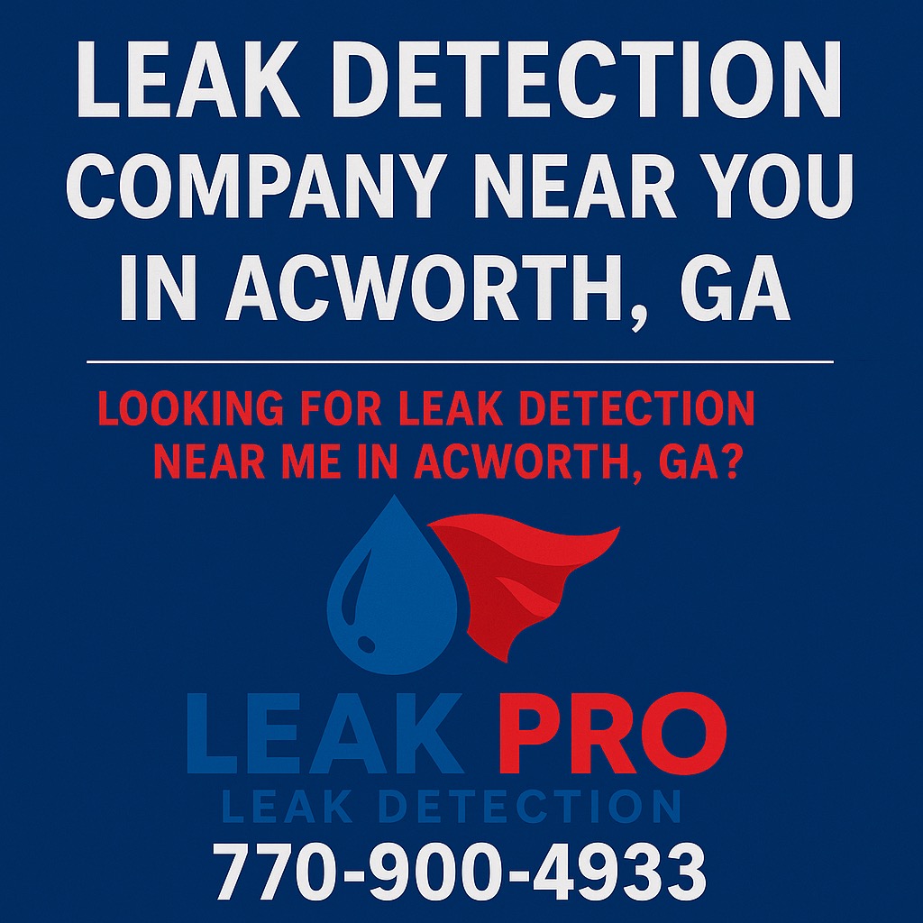 Leak Detection Company Near Me in Acworth Ga