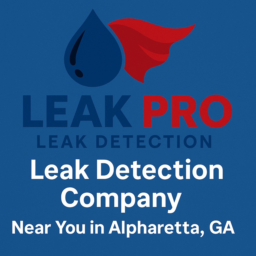 Leak Detection Company Near You in Alpharetta GA