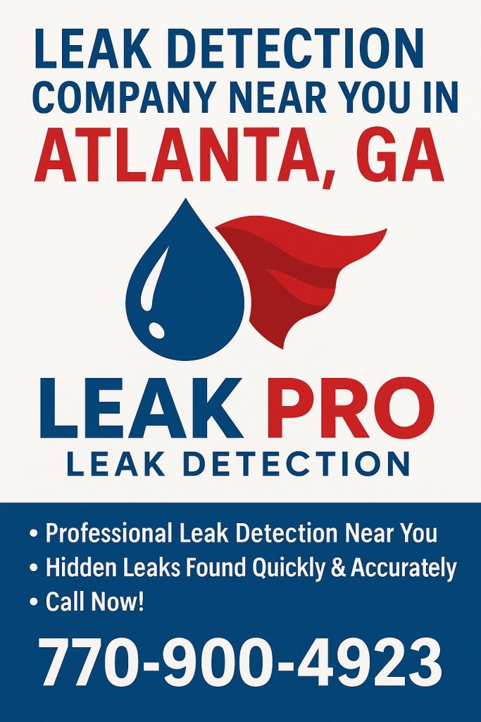 Leak Detection Near Me in Atlanta Ga