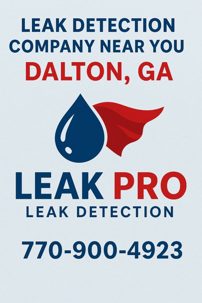Leak Detection Company Near Me in Dalton Ga