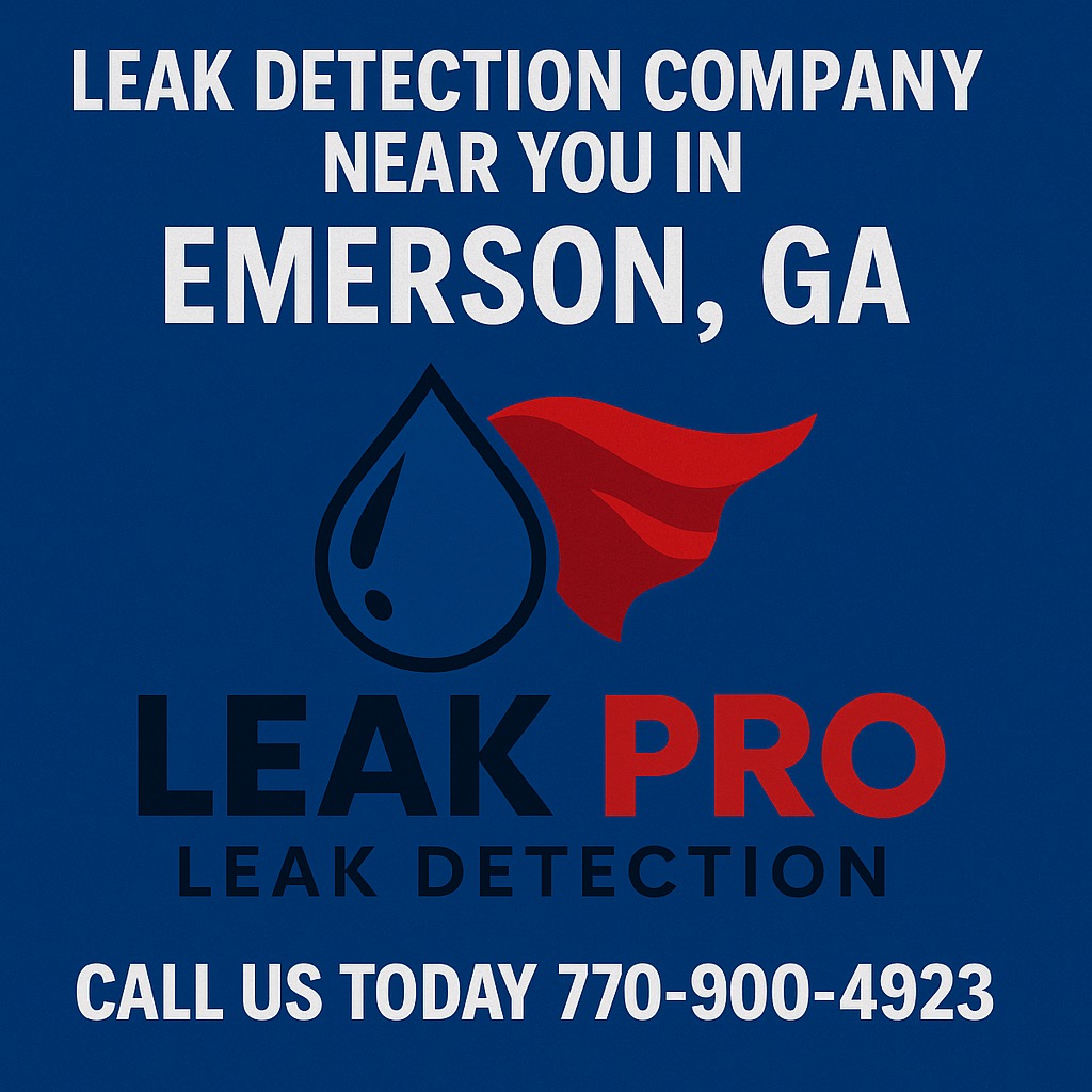 Leak Detection Company Near Me in Emerson Ga