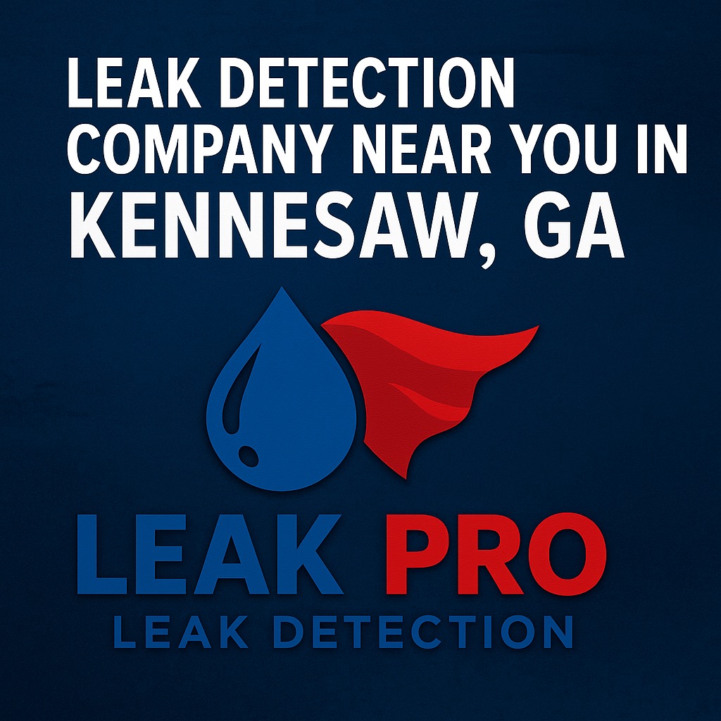 Leak Detection Company Near me Kennesaw Ga