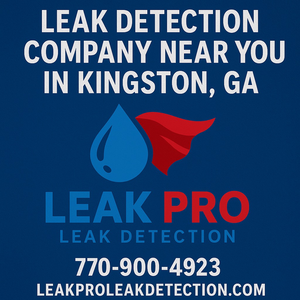 Leak Detection Company Near me Kingston Ga
