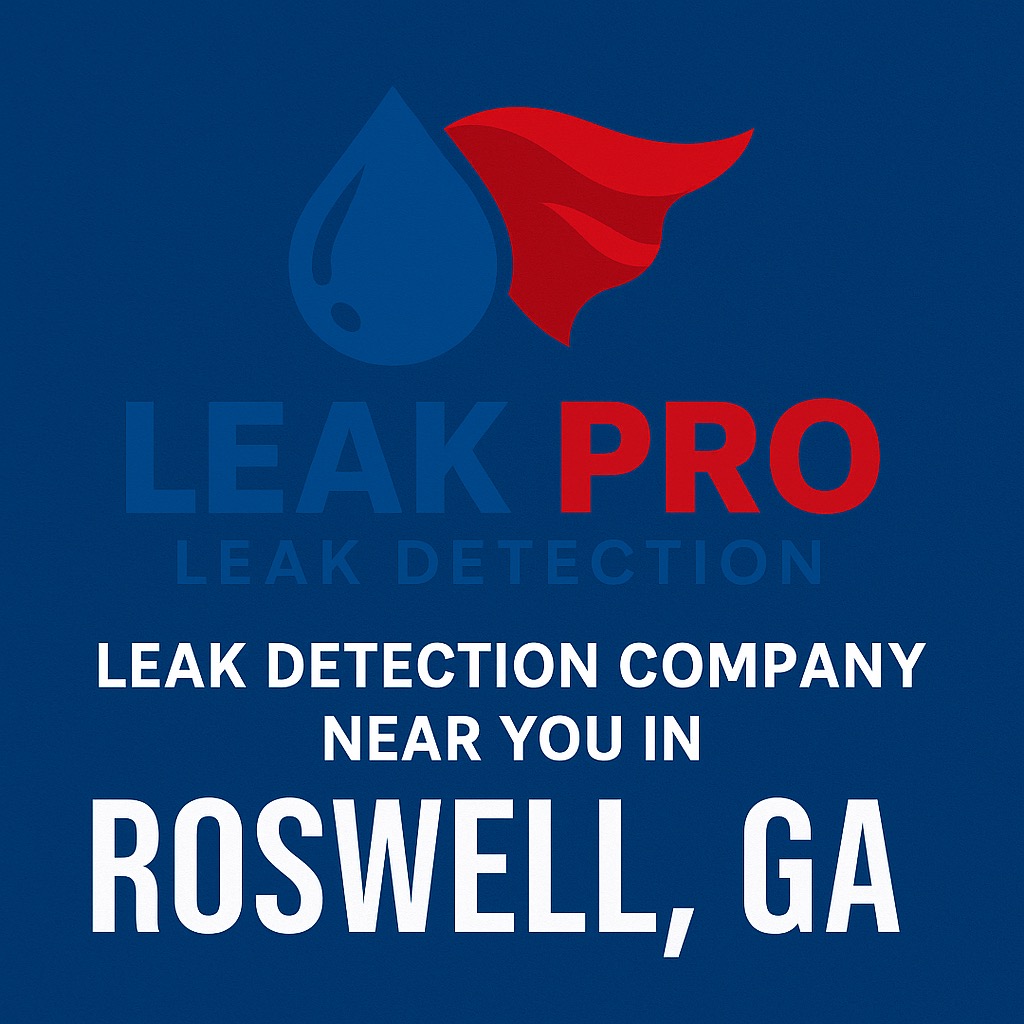 Leak Detection Company Near Me Roswell GA