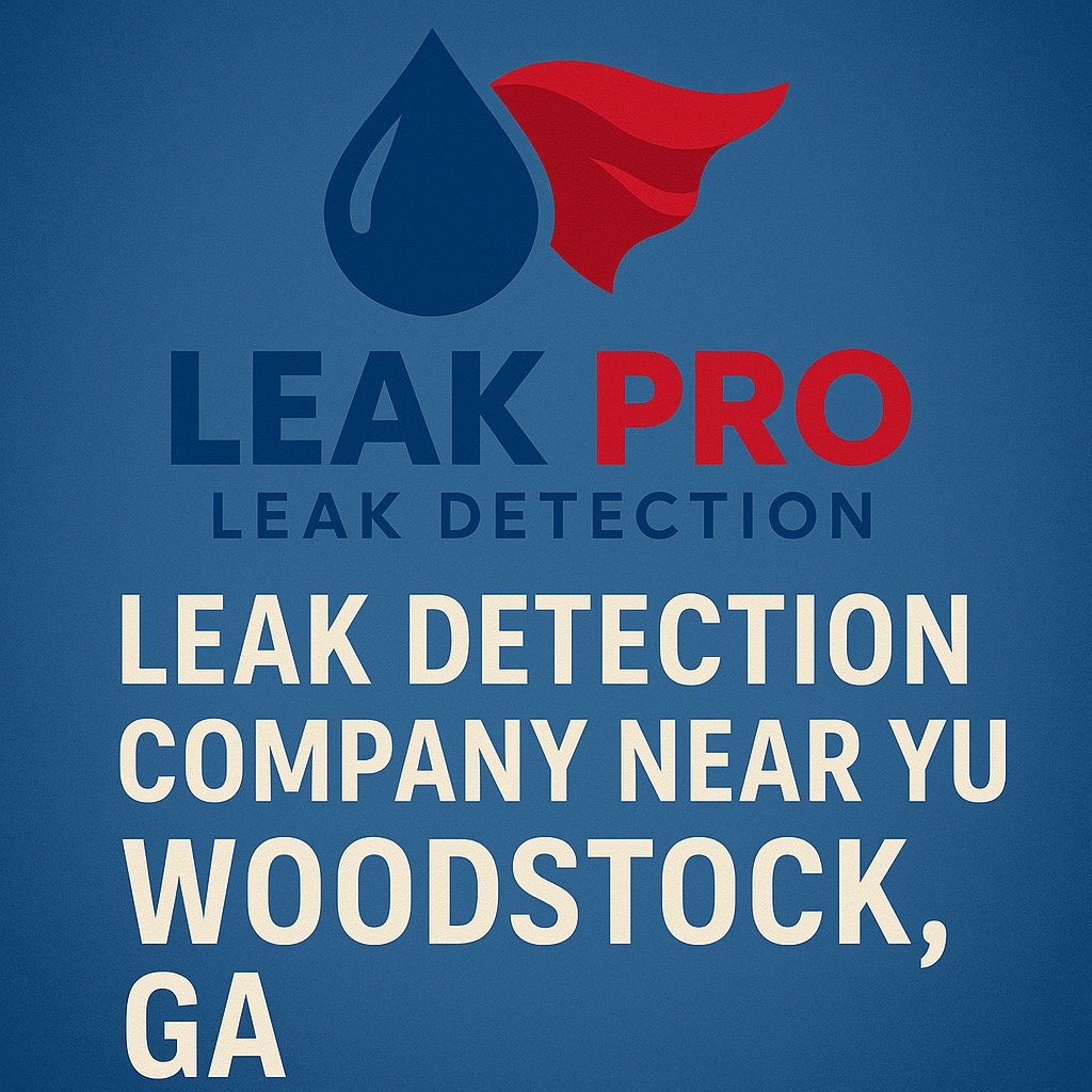 Leak Detection Company Near Me Woodstock GA