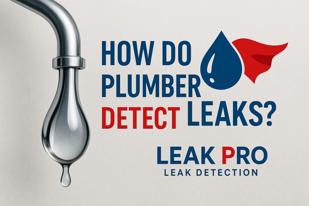 How Do Plumbers Detect Leaks