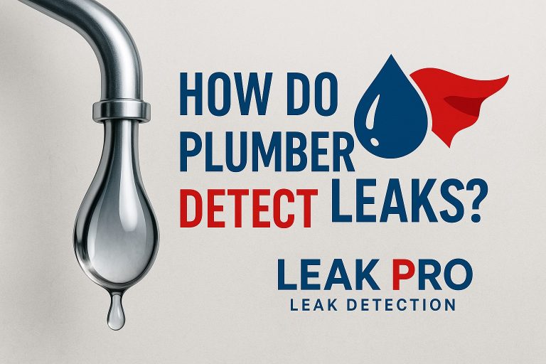How Do Plumbers Detect Leaks