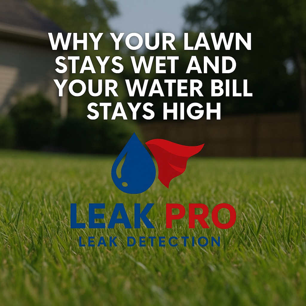 Why your lawn stays wet and your water bill stays high